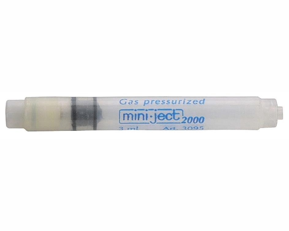 MINI-CILINDRO DE INJECÇÃO F/CERBATANA 2 ML. 2000
